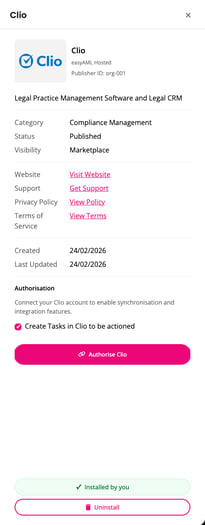authorise-clio